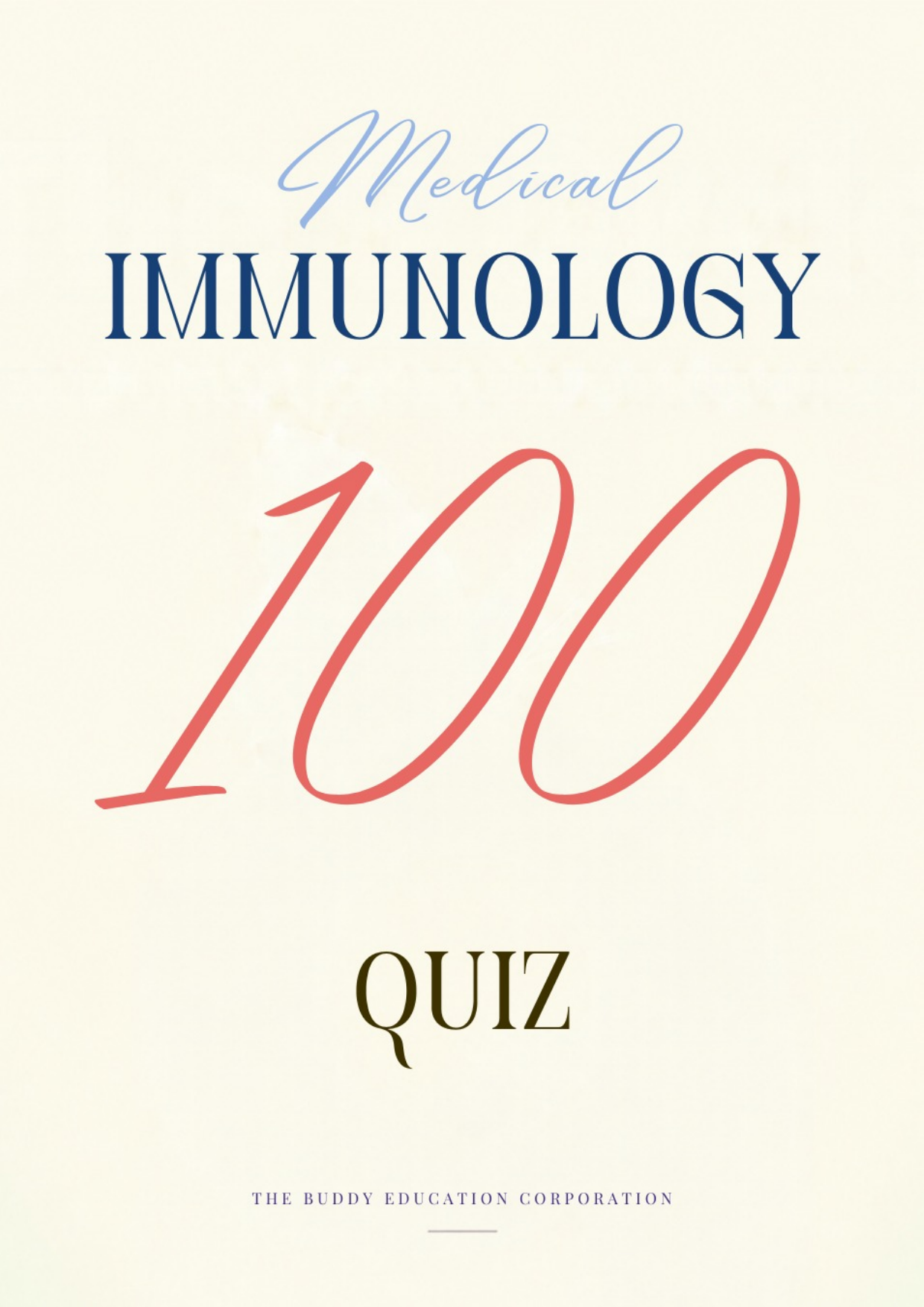 ปกของ Medical Immunology Mock Exam